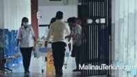 Suasana di RSUD Malinau. Malinau kini siaga keberadaan flu singapura